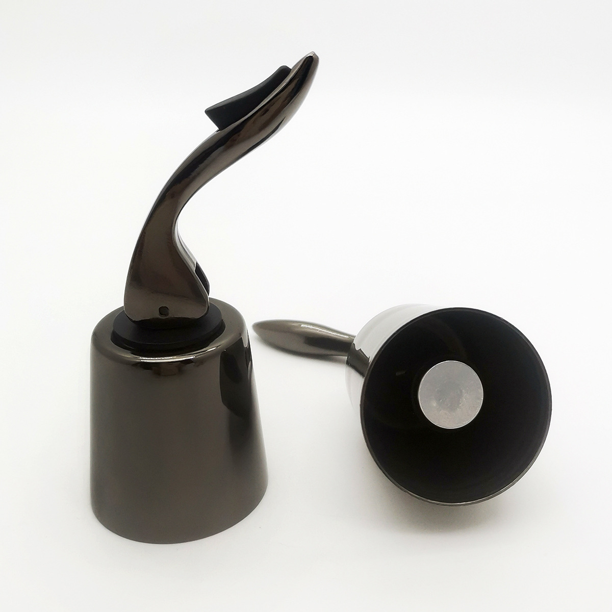 Thickened stainless steel rod wine stopper red wine fresh-keeping sealing stopper household bottle stopper