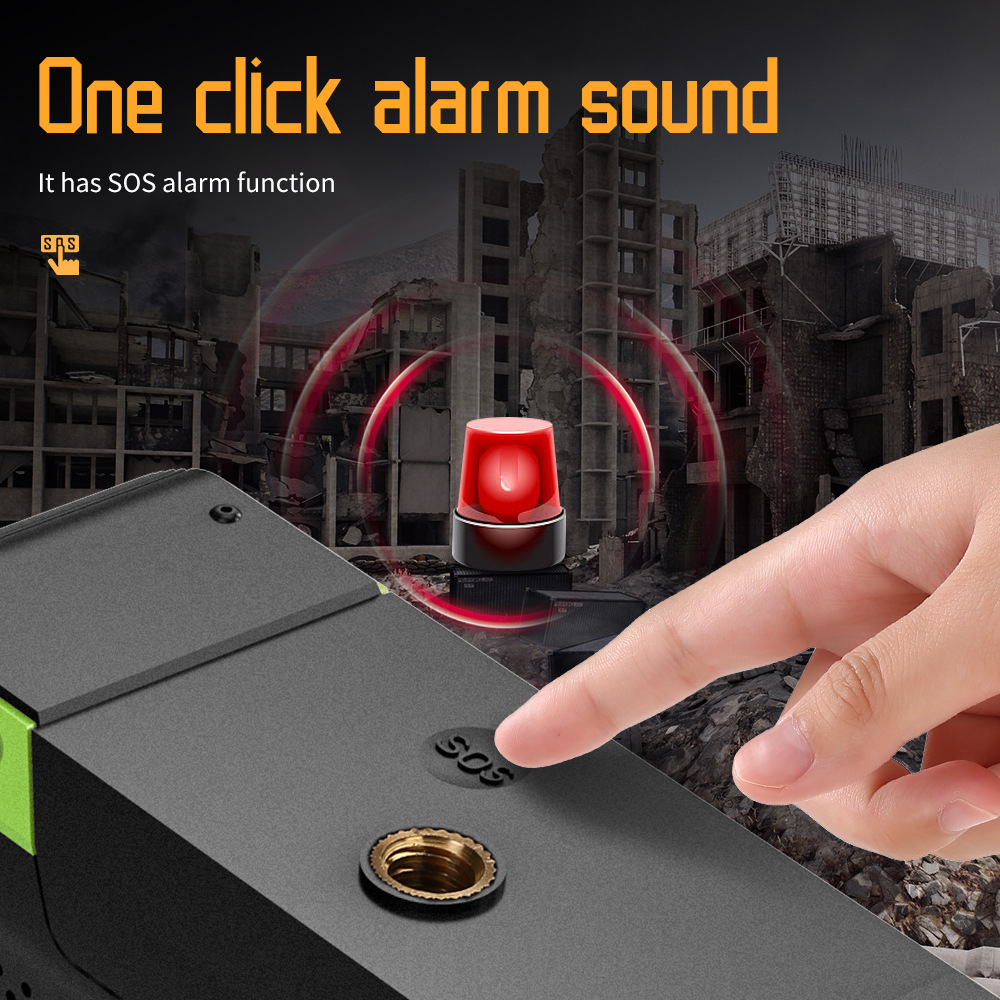 Bluetooth speaker radio outdoor camping hand-crank solar charging card multifunctional emergency disaster radio
