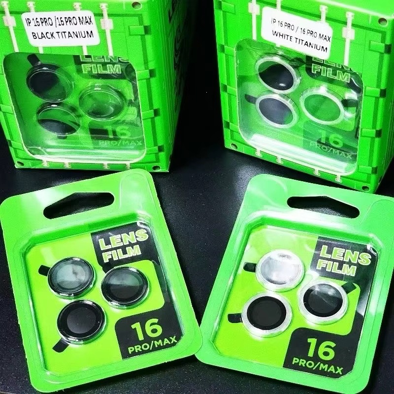 AR Lens Film 3D HD Transparent Camera Lens Protective Film High Explosion Proof 9H Tempered Glass Green Lens Film