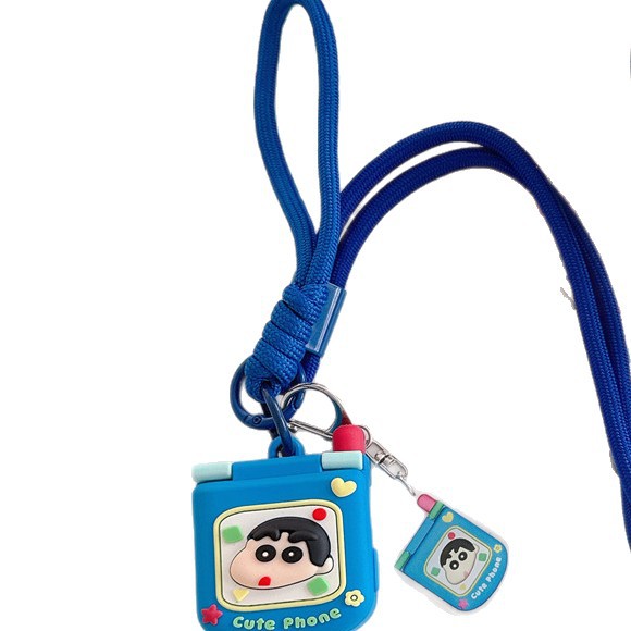 Flip phone cartoon compatible Apple watch Apple iwatch S11/10/9 protective case Ultra soft