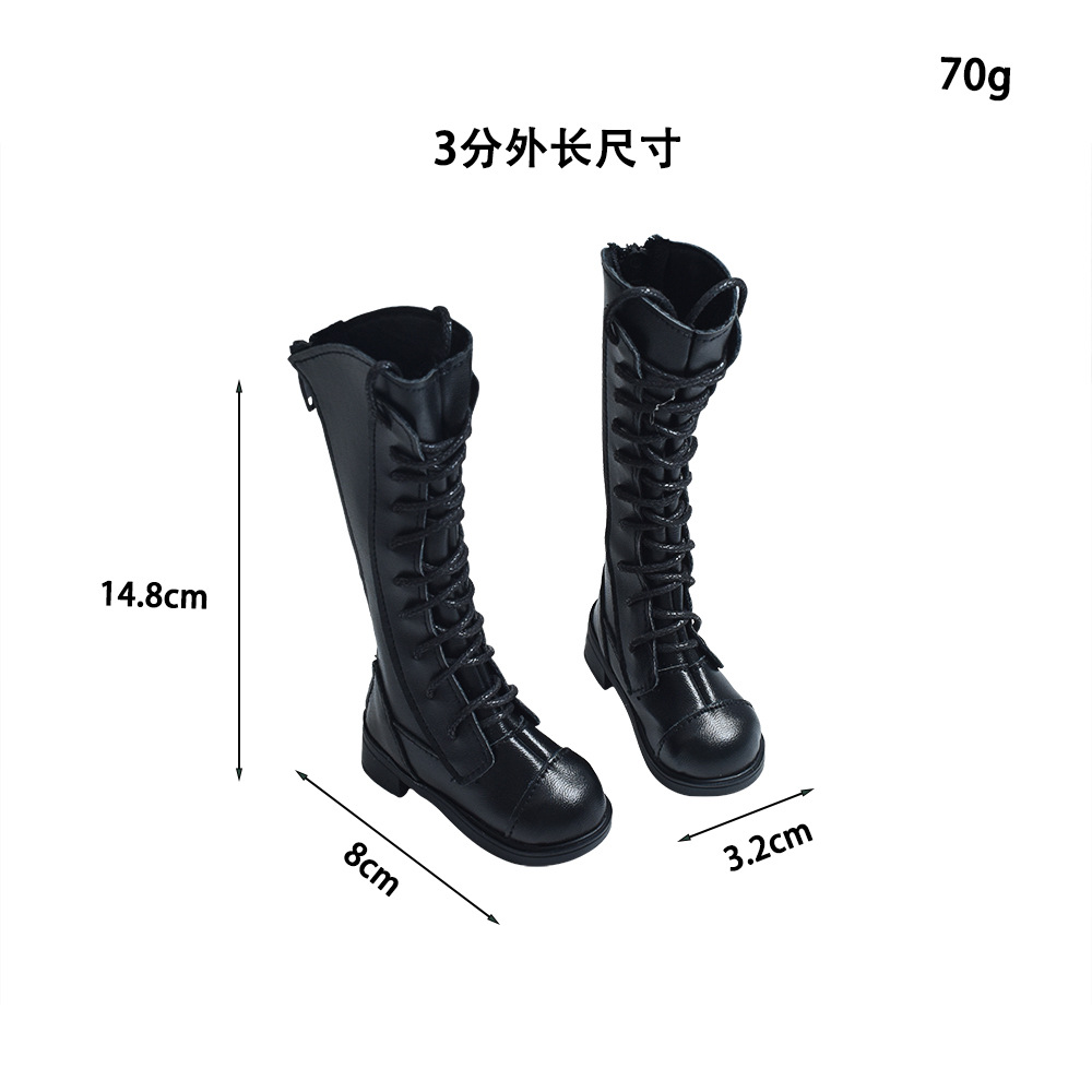 6-Point BJD Shoes 3-Point SD/BJD Doll Shoes Regular 4-Point Female Boots 1/3 1/4 Scale High Boots