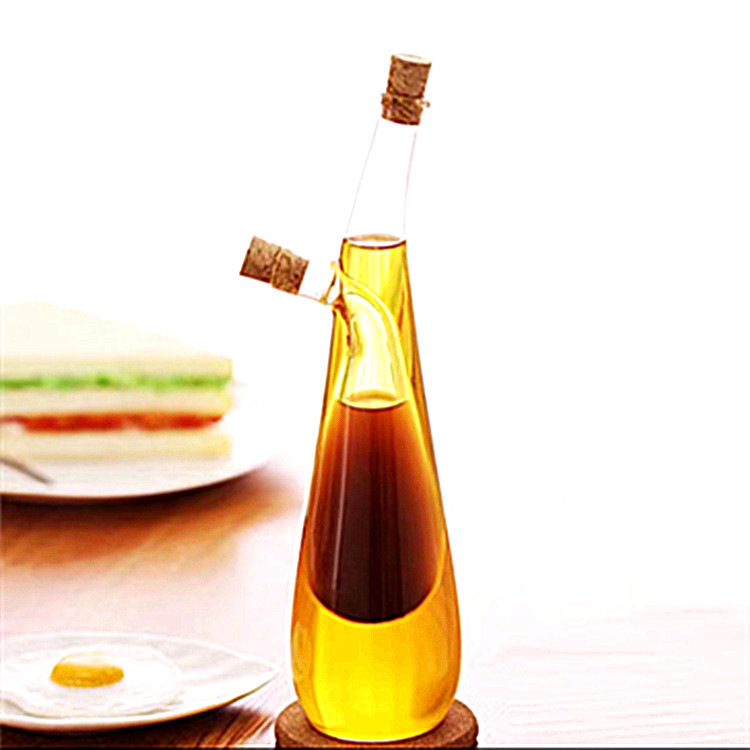 Oil vinegar bottle, sesame oil bottle, kitchen supplies, soy sauce sesame oil vinegar bottle, oil control bottle, heat-resistant glass oil bottle