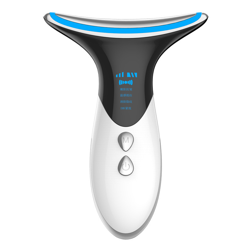 EMS Microcurrent Neck Beauty Instrument Remove Neck Lines and Nasolabial Folds Vibration Massage Face and Neck Lifting Anti-wrinkle Firming Beauty Instrument
