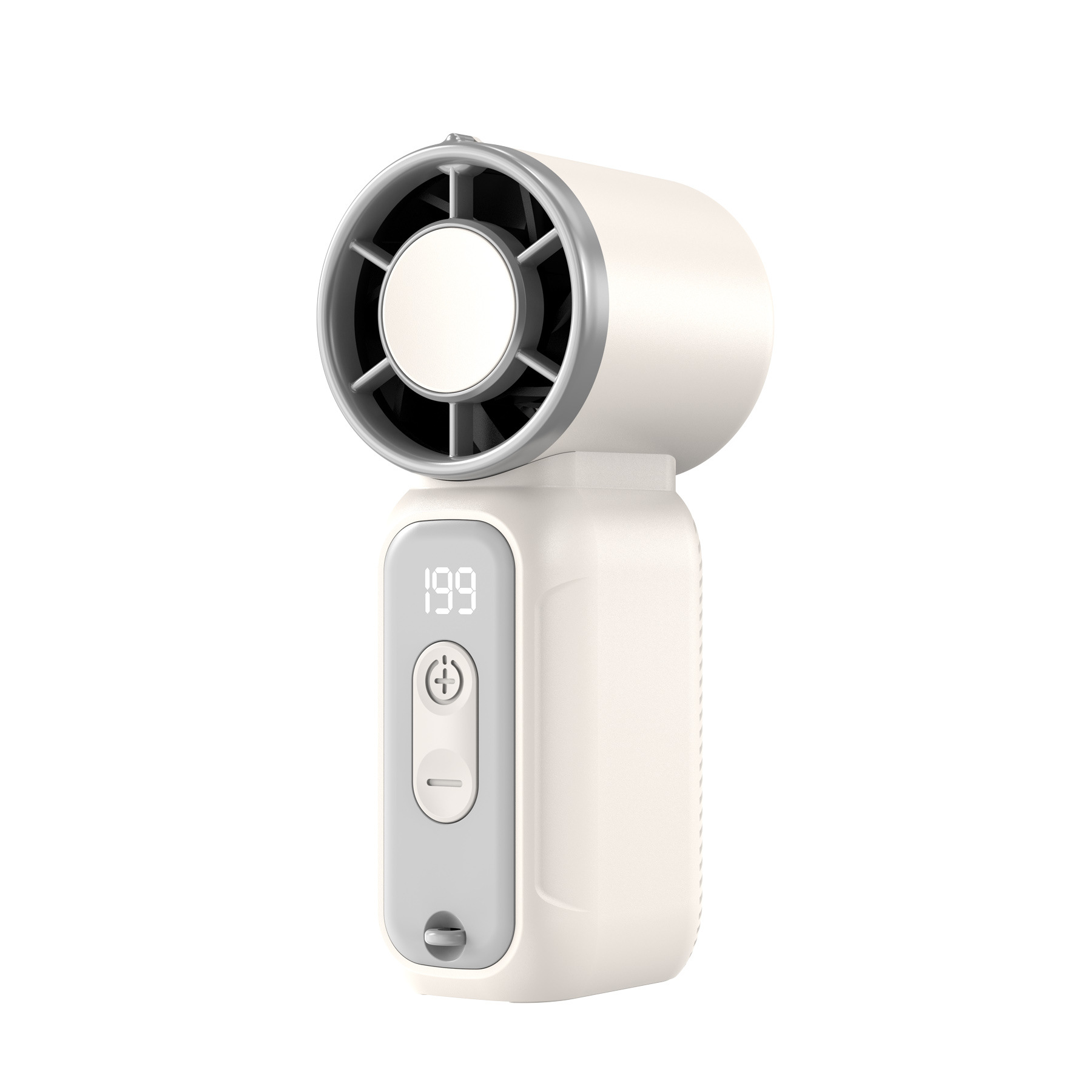 2026 High Speed Mini Handheld Fan USB Rechargeable Long Battery Life Turbo Violent Portable Small 199 Speed Settings