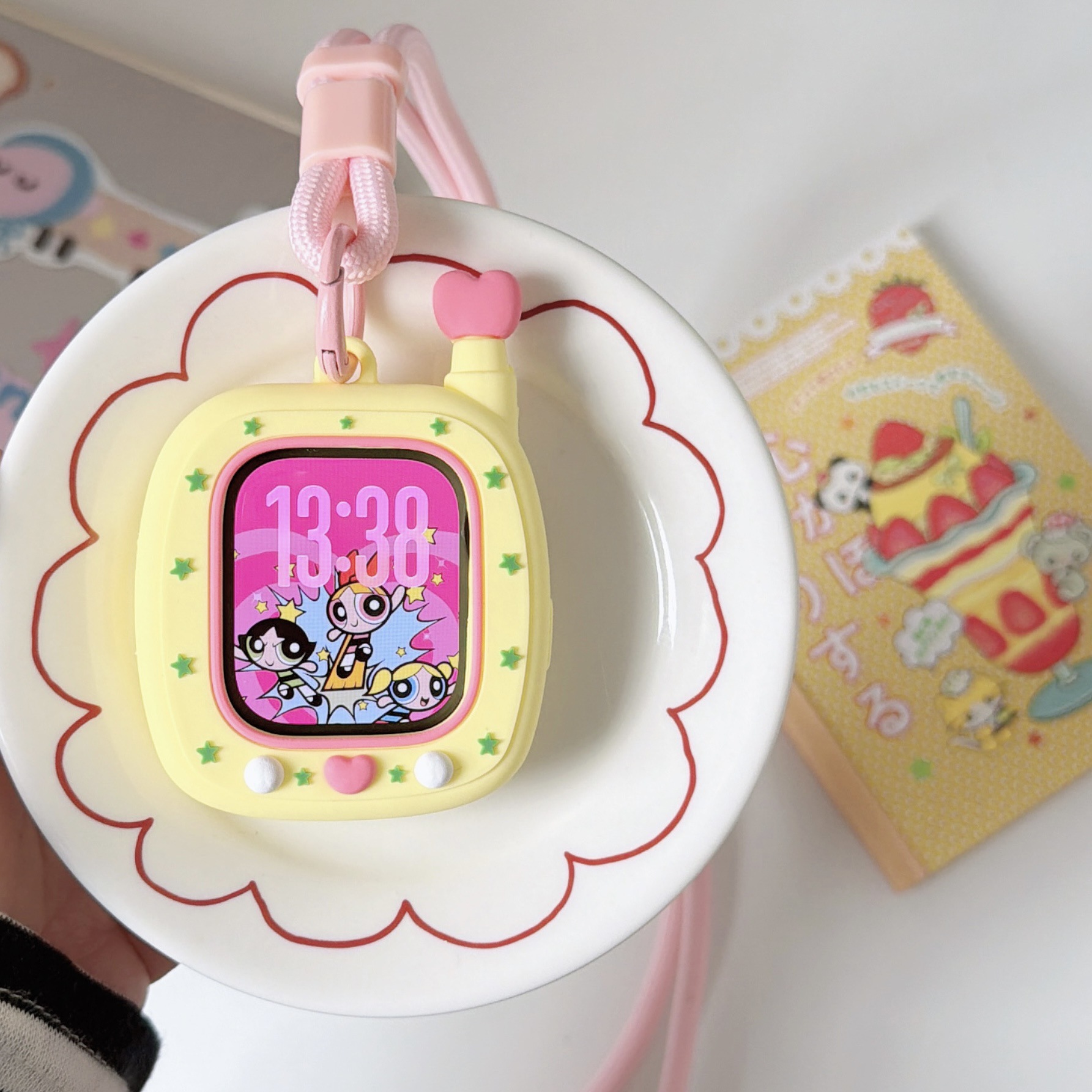 Cartoon BB machine Apple watch S11/10/9 compatible iWatch Ultra protective case full coverage soft case