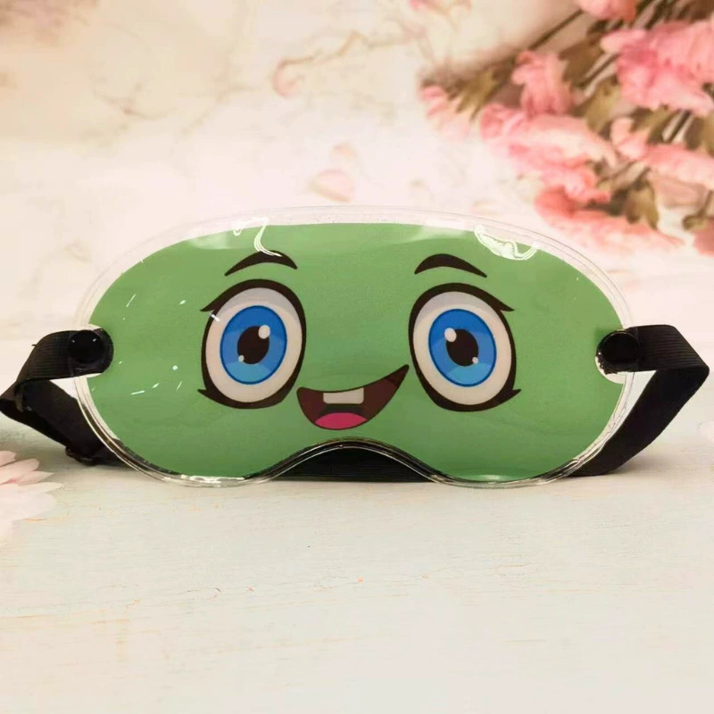Cartoon fruit light-blocking eye mask, cold and hot compress ice eye patch, gel sleep ice eye mask, cold compress hot compress PVC