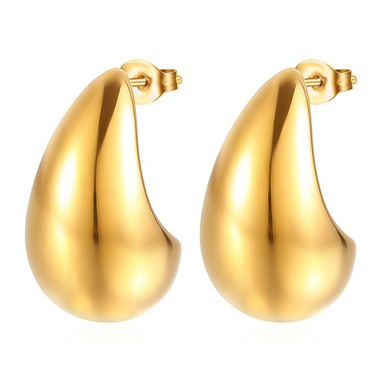 18K · 小号铸造水滴金色MS-301