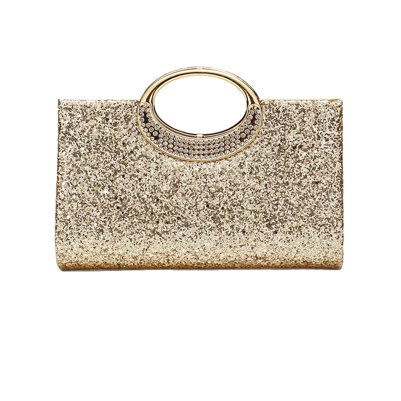 Temuxiyin new evening bag shiny handbag rhinestone banquet handbag dress