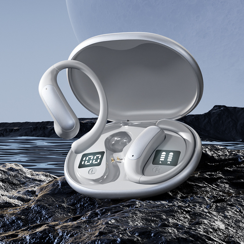 2025 new ear-hook M134 smart AI translation open-ear TWS Huaqiangbei wireless Bluetooth earphone