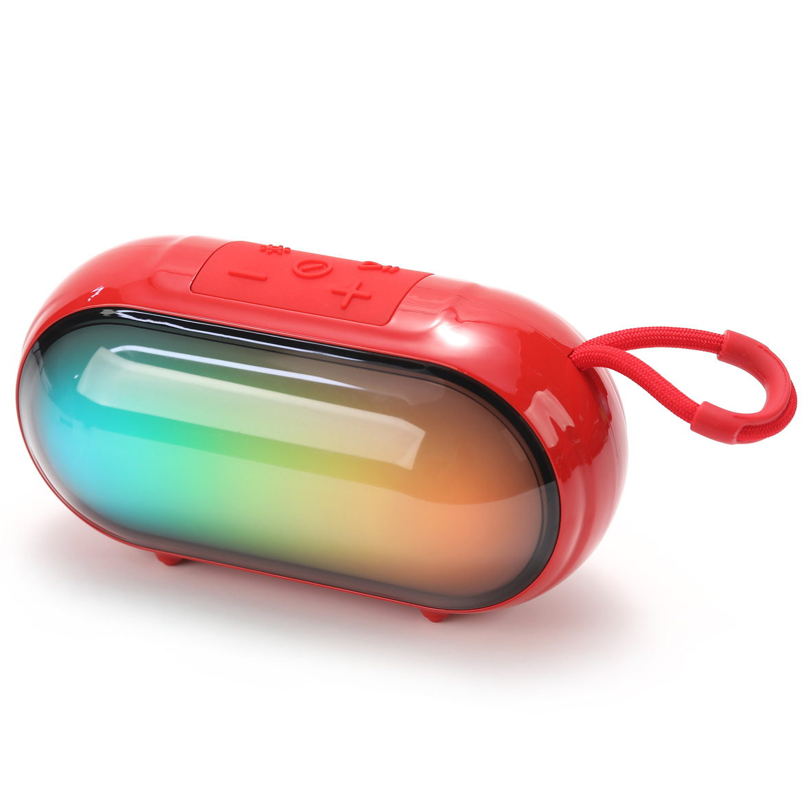 TG692 Pill-Shaped Color Light Large Battery Bluetooth Wireless Radio Speaker Rechargeable Portable Gift Speaker