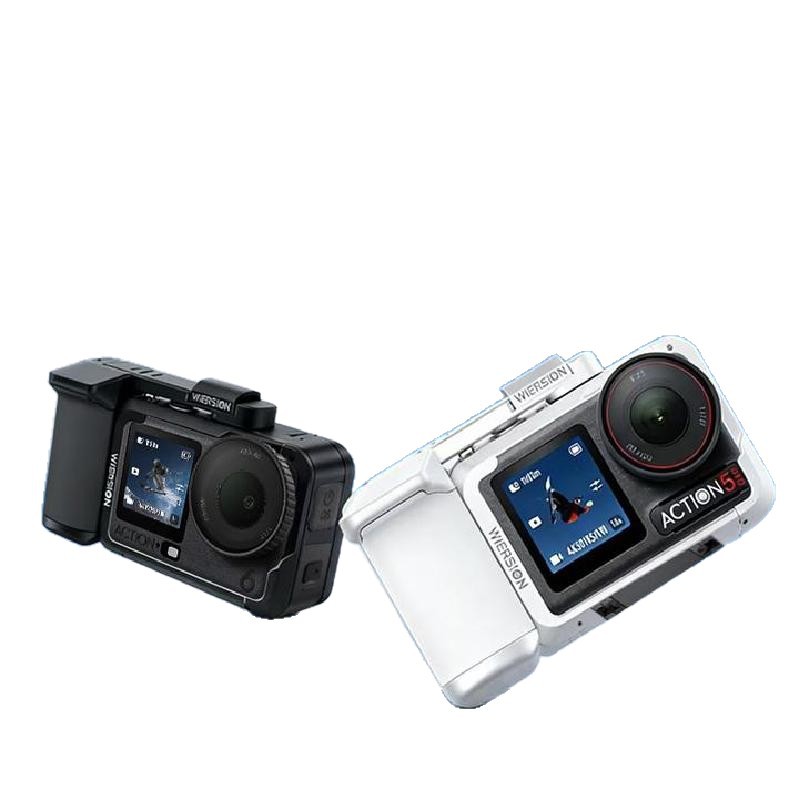 Wilson DJI Action 5/4/3 Cage Handle Aluminum Alloy Expansion Protection Frame Compatible with Pocket 4