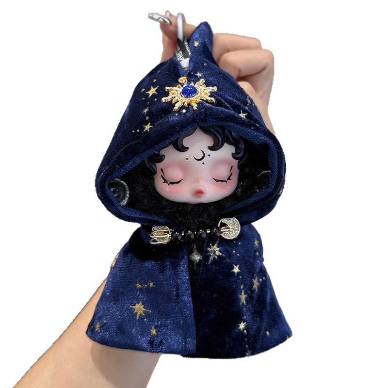 Only doll clothes] Suitable for SP Sleepless Theater series Wednesday vinyl doll clothes mysterious cloak set