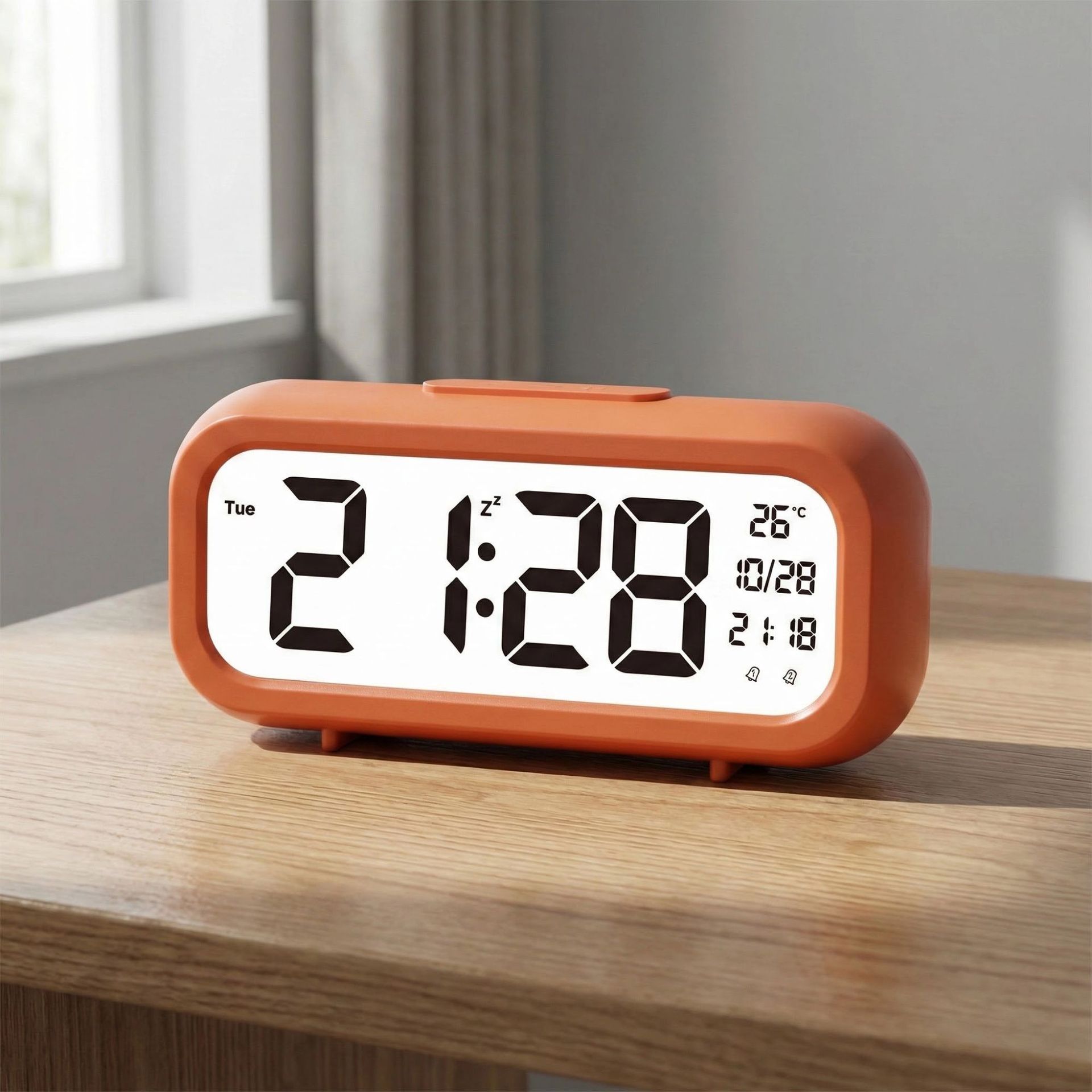Electronic clock student learning special simple LCD electronic alarm clock bedroom desktop smart children alarm clock