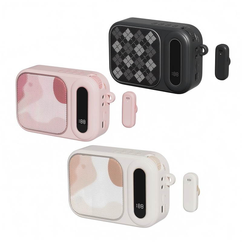 Wireless Clip-on Amplifier for Street Vending, Loud Speaker, Recording, Portable Outdoor Amplifier, Loud Speaker