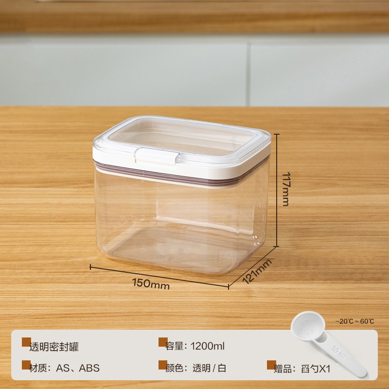 Flour Bucket with Flip Lid, Food-Grade Storage Airtight Container, Rice Bucket, Flour Bucket, Insect-Proof and Cat Food Storage Container