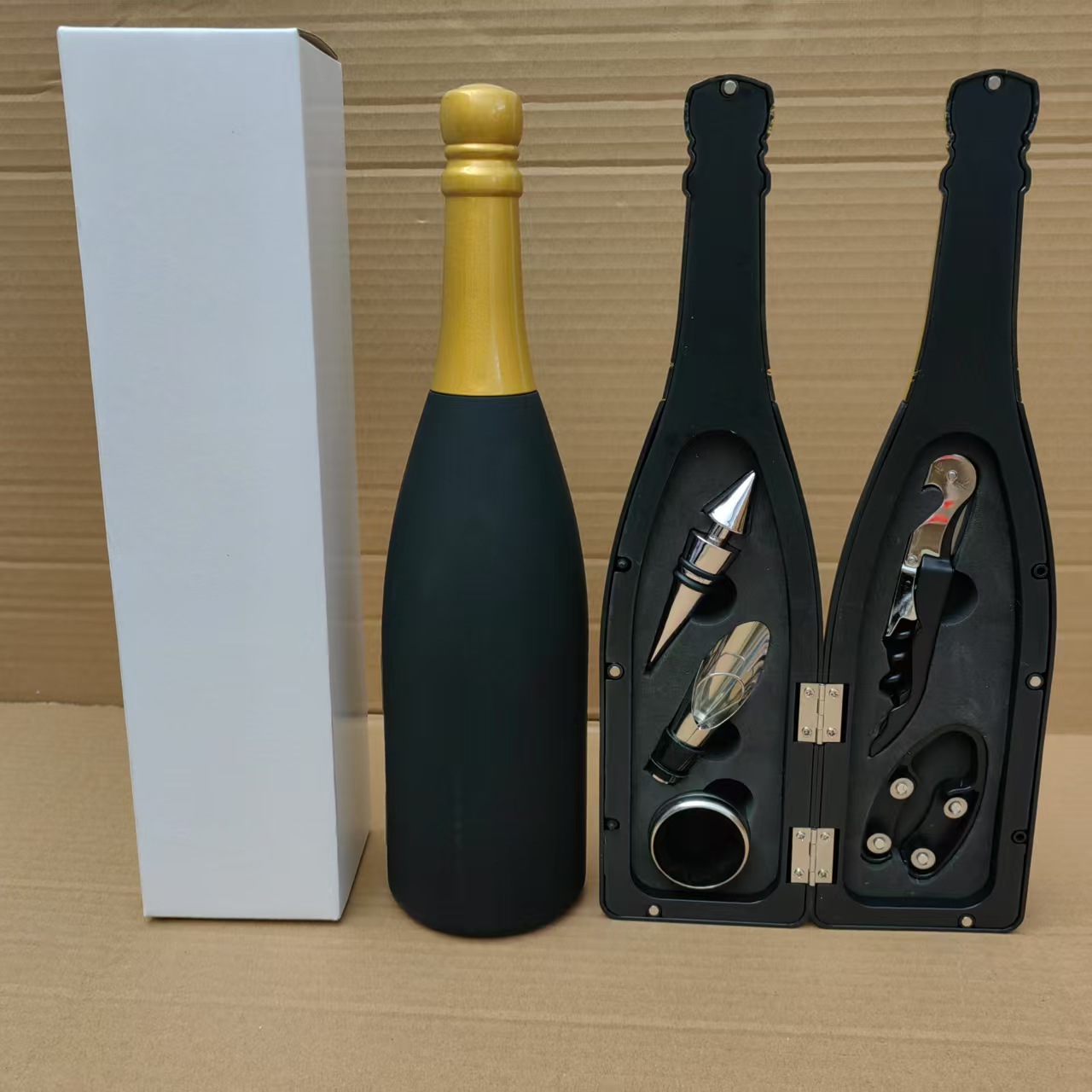 Red Wine Tool Champagne Wine Bottle Five-Piece Set Red Wine Tool Box Opener Wine Tool Gift