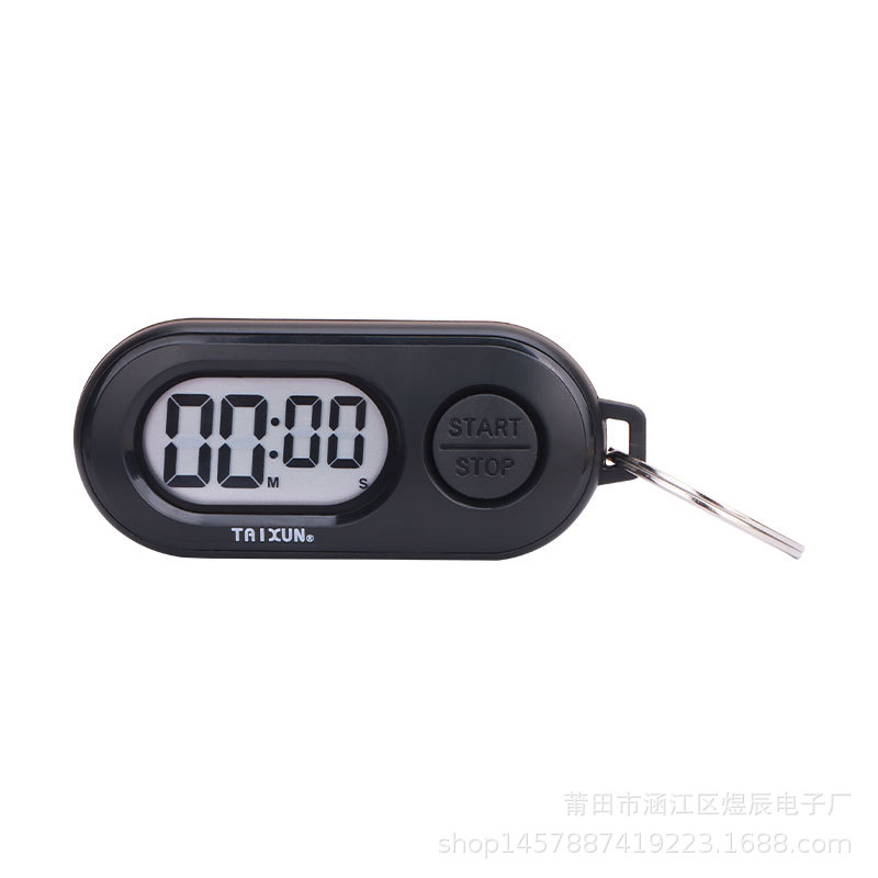 24 New Keychain Countdown Timer Outdoor Portable Timer Mini Timer Pendant Middle School Student Exam Use