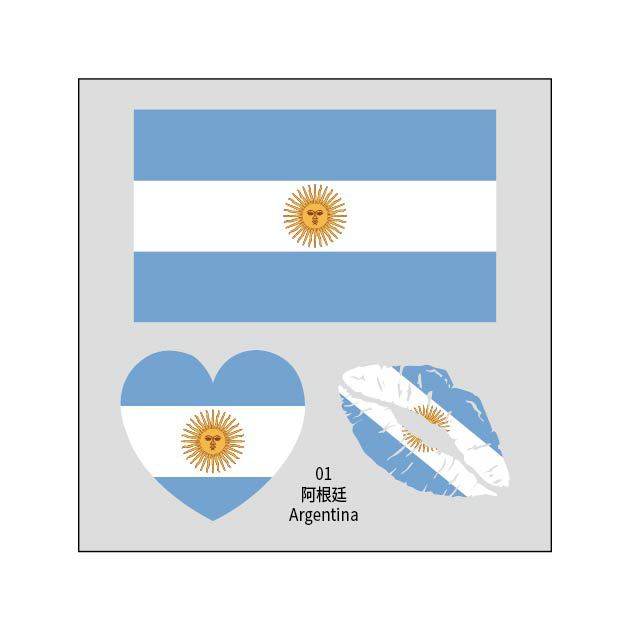 2026 New USA Canada Mexico World Cup Flag Tattoo Sticker Football Match Sports Event Tattoo Sticker Water Transfer Face Sticker