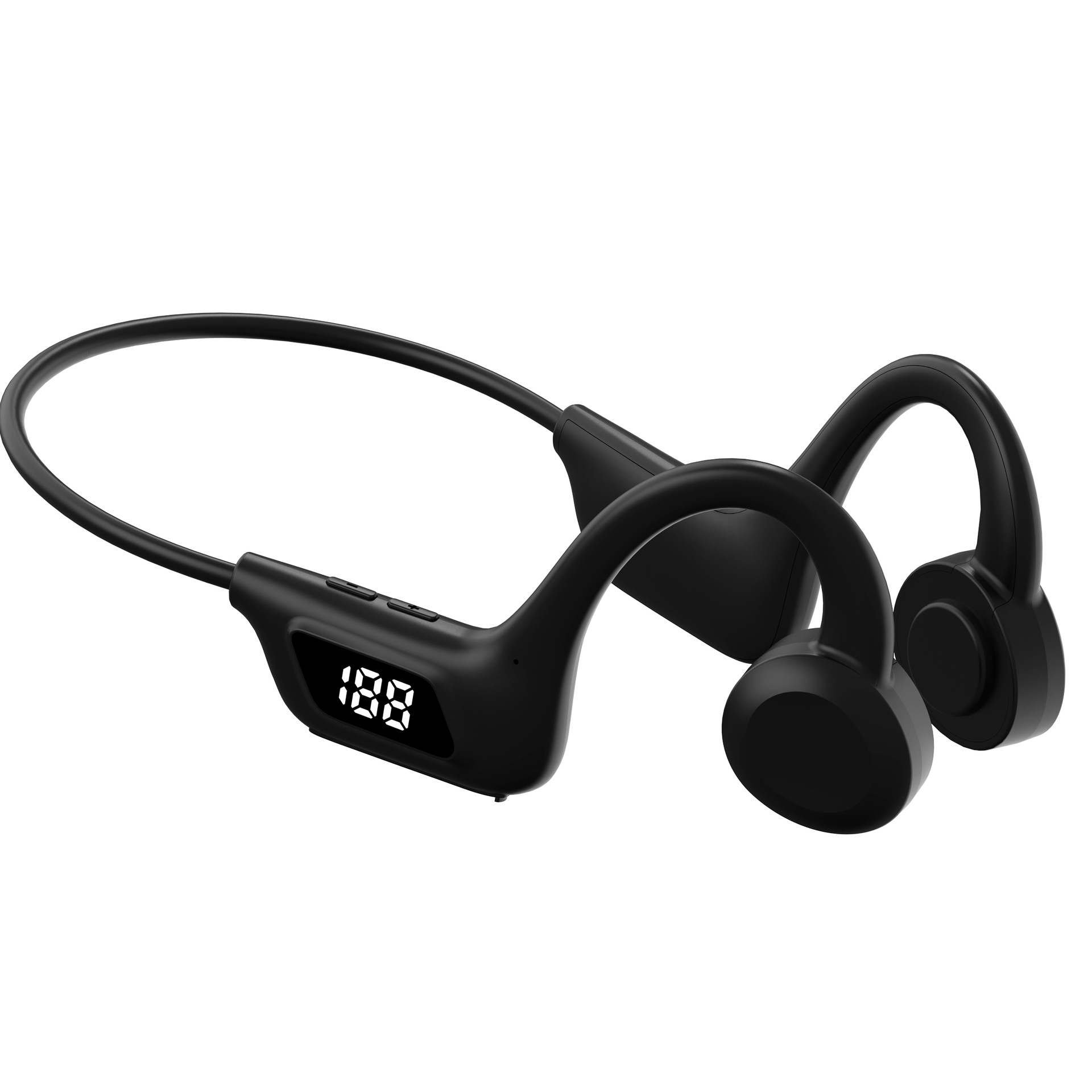 Strictly Selected Electric Huaqiangbei Hanging Ear Type In-Ear-Free Bluetooth Air Conduction Earphones Wireless Running Sports
