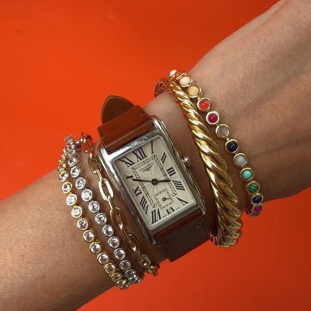18K Gold Plated Women's Bracelet Not Easy to Fade