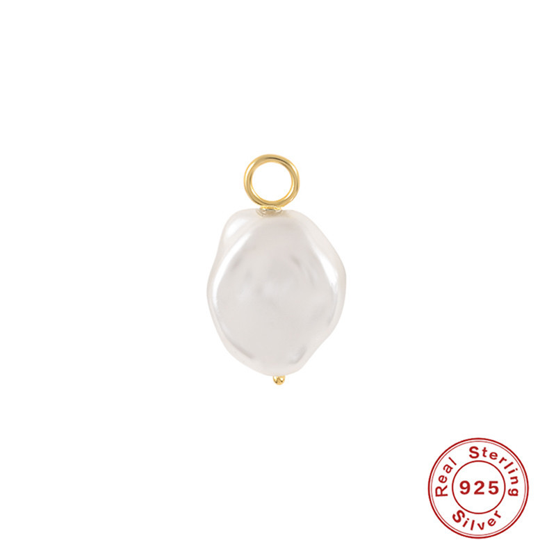 S925 sterling silver natural pearl earrings women freshwater pearl earrings pendant work outfit earrings