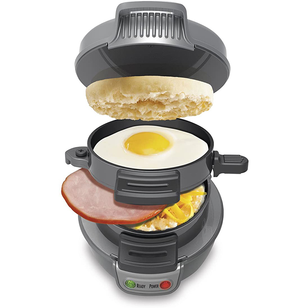 110V Burger Maker Sandwich Maker Household Breakfast Machine Egg Toaster Burger Maker Multifunctional