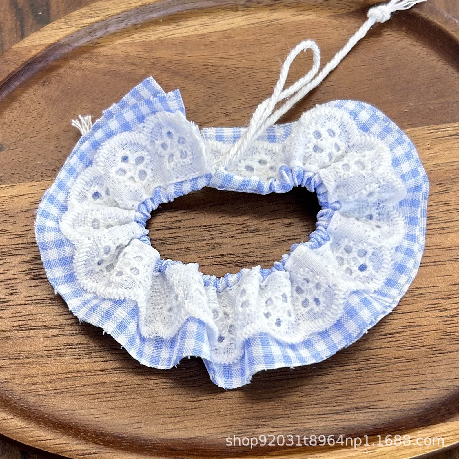 New Labubu doll lace collar dress fake collar 10cm cotton doll self-mocking bear kt replaceable clothing wholesale