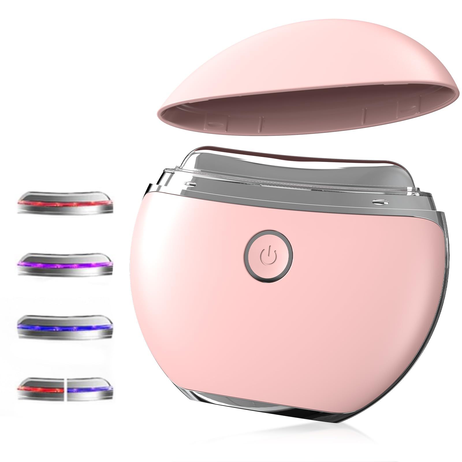 Electric Gua Sha Facial Lifting Neck Massager with EMS Microcurrent Vibration Heating Beauty Device