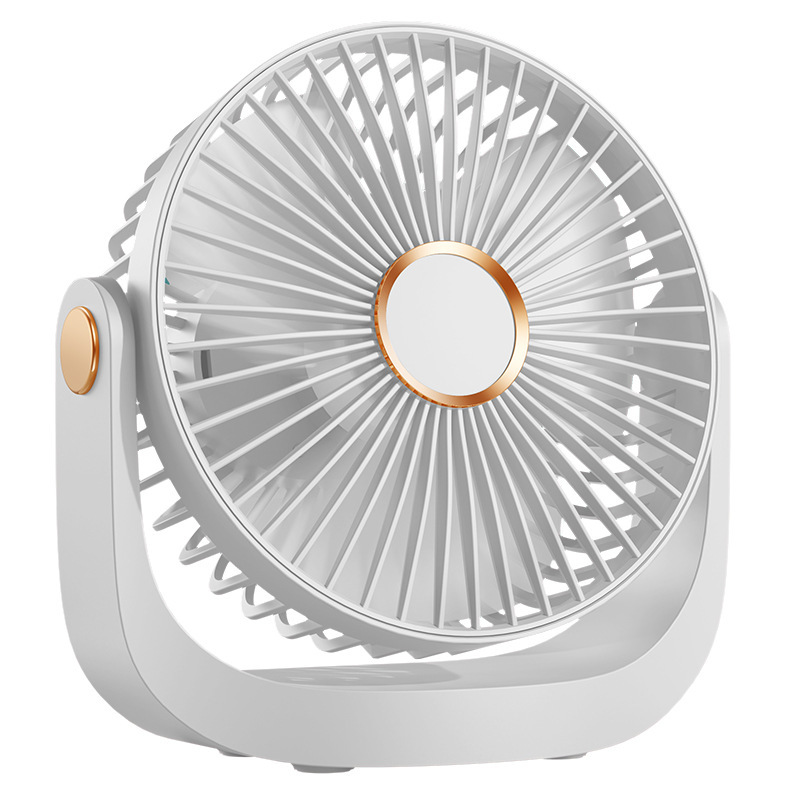 Desktop fan office desktop 2025 new small USB electric fan student dormitory long battery life baby stroller