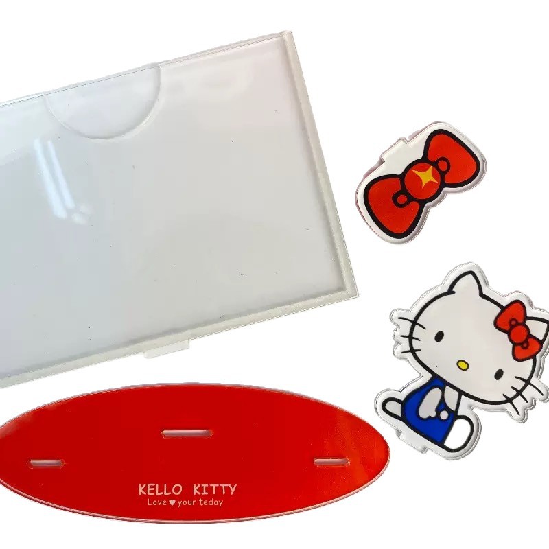 Cartoon KT Cat 5-inch Acrylic Photo Frame Stand Girl Photo DIY Student Gift