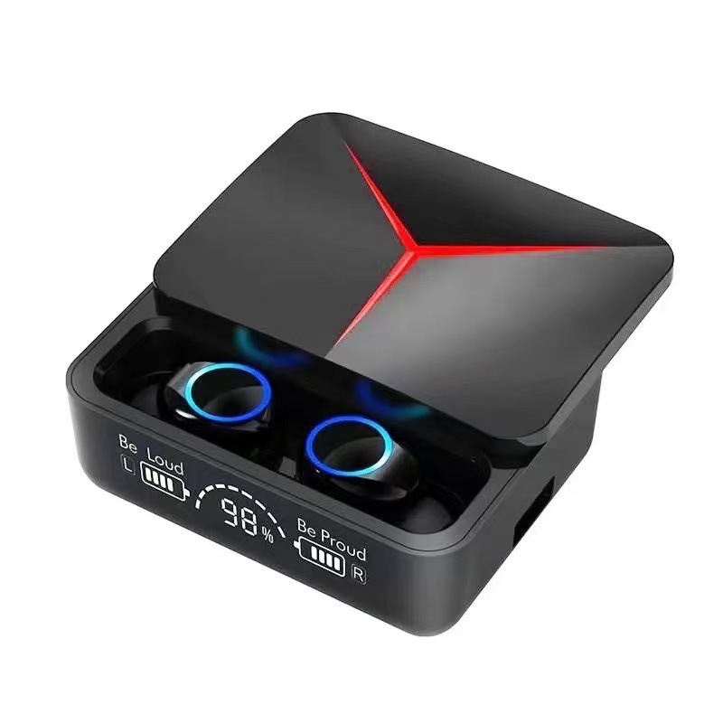 Huaqiangbei Bluetooth Headset M10 Headphone Sound Quality Digital Display M90 M25 F9-5 Wireless Headset Bluetooth