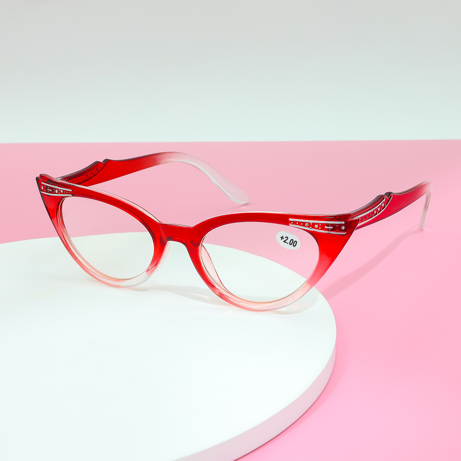 Cat Eye Reading Glasses High Definition Reading Glasses for Men and Women Middle-aged and Elderly CE 9713