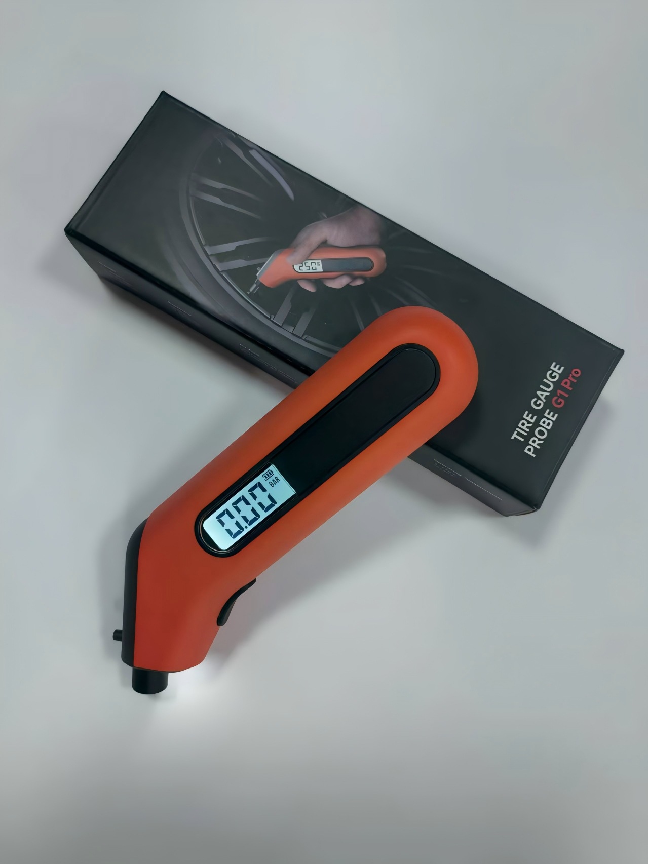 High-Precision Digital Tire Pressure Gauge Monitor Car Tire Pressure Tester Special Supply Vehicle-Mounted Electronic Tire Pressure Gauge