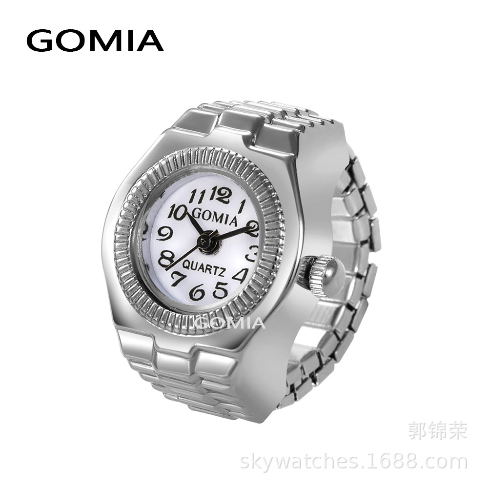 //EB Rivet Heart Octagonal Ring Watch
