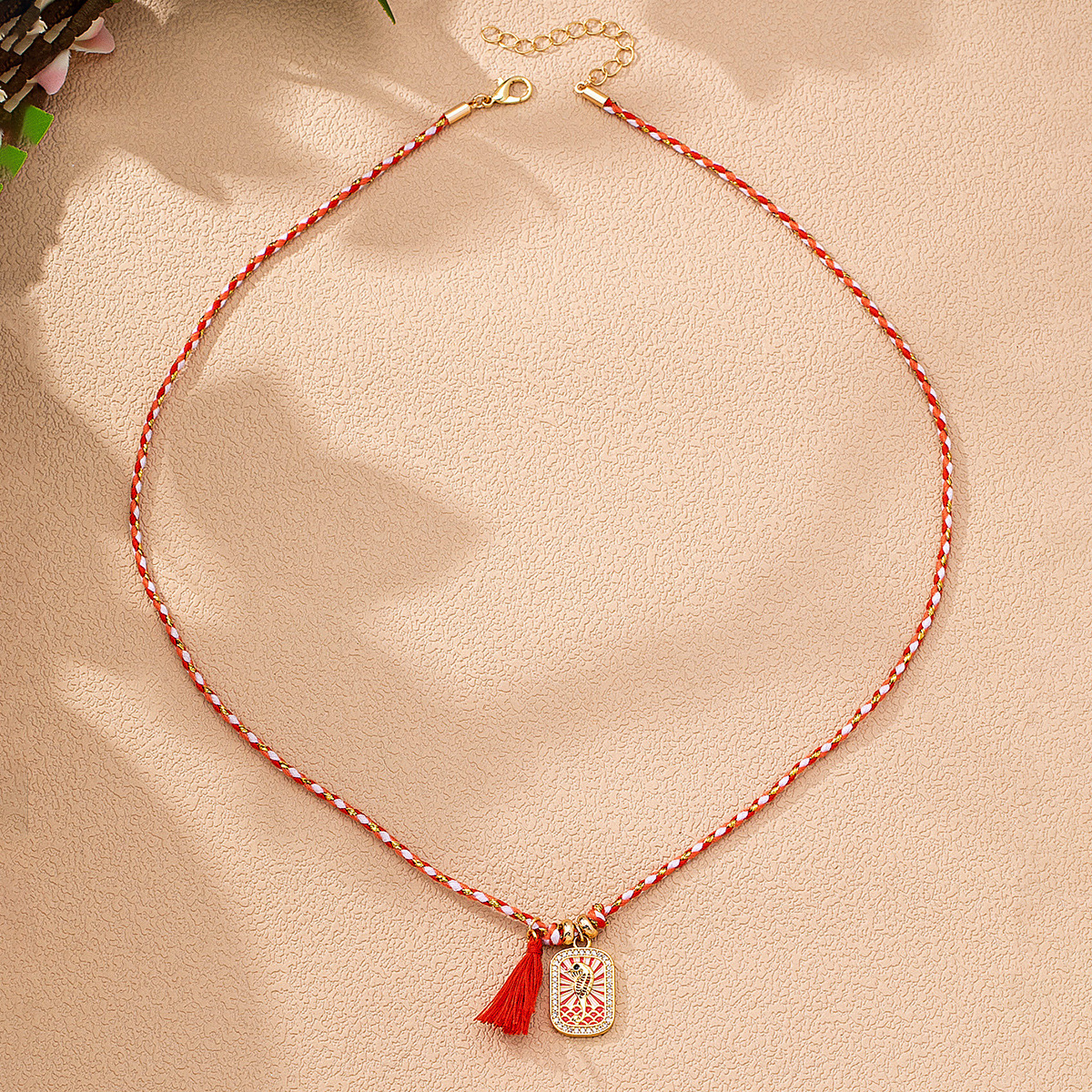 Qingdao Daiwei Accessories Bohemian Style Marine Life Pendant Decorated Necklace Stackable Necklace Women's