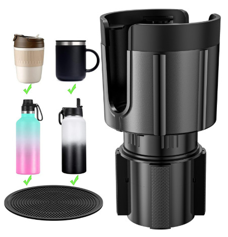 Car mobile phone cup holder bracket multifunctional cup holder car phone holder two-in-one beverage holder