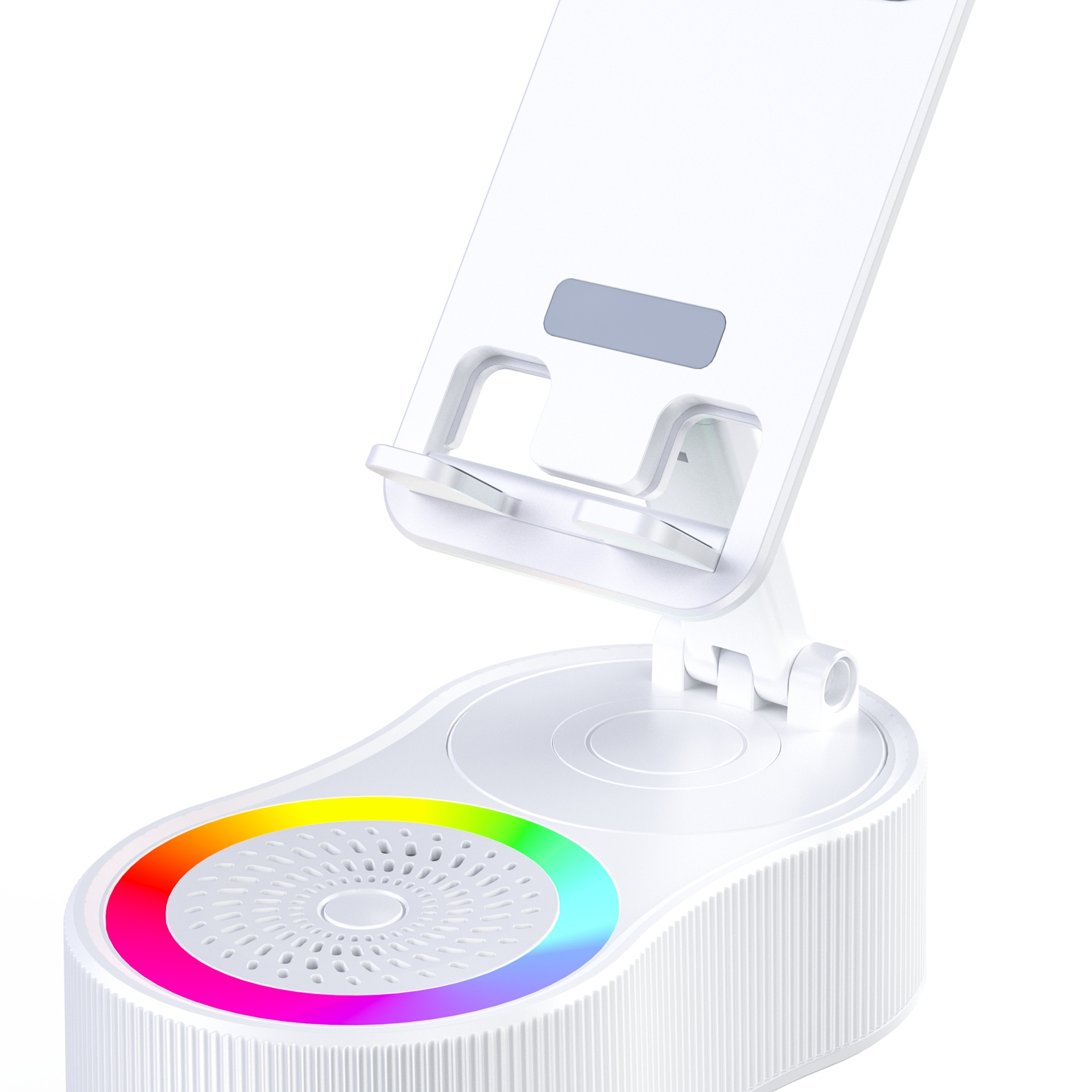 New Five-in-One Stand RGB Light Bluetooth Speaker Phone Platform Live Streaming Audio Ship Same Day