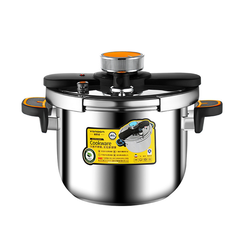 Select304 stainless steel pressure cooker safety anti-explosion thickened knob type gift pressure cooker