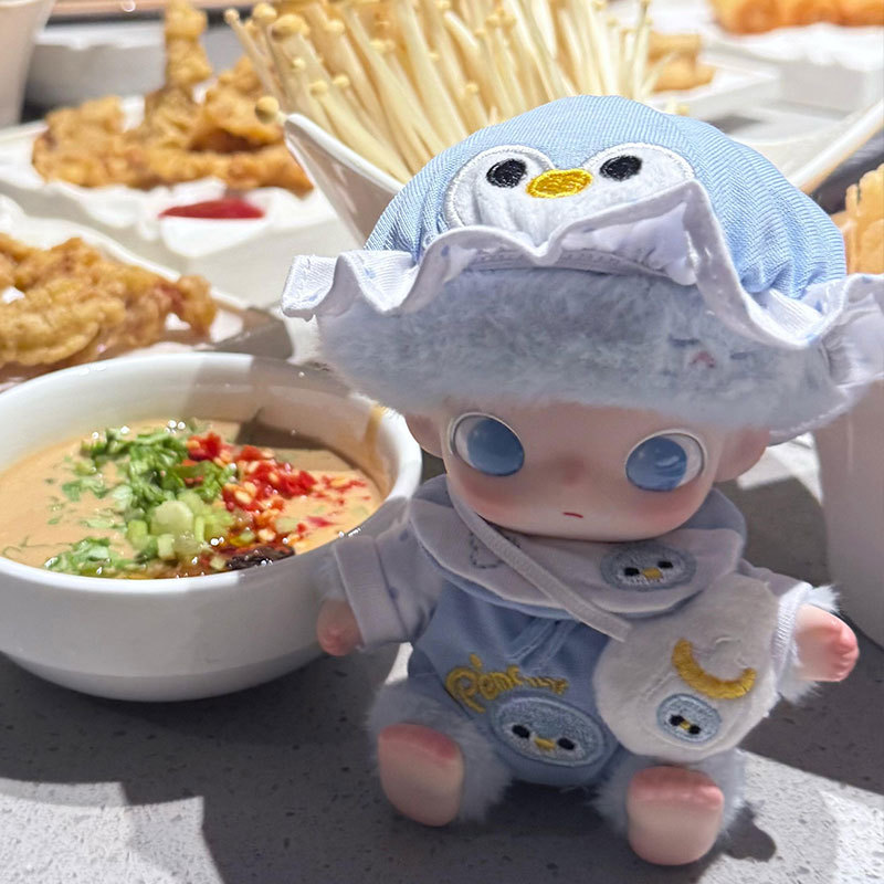 Only doll clothes] Dimoo Newborn Diary vinyl plush doll clothes change outfit accessories sweater winter set