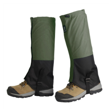 Shanmu Shanzhuang Men's and Women's Snow Gaiters Outdoor Anti-Snow Shoe Covers Water-Repellent Breathable Sand-Proof Leg Gaiters Desert Foot Covers