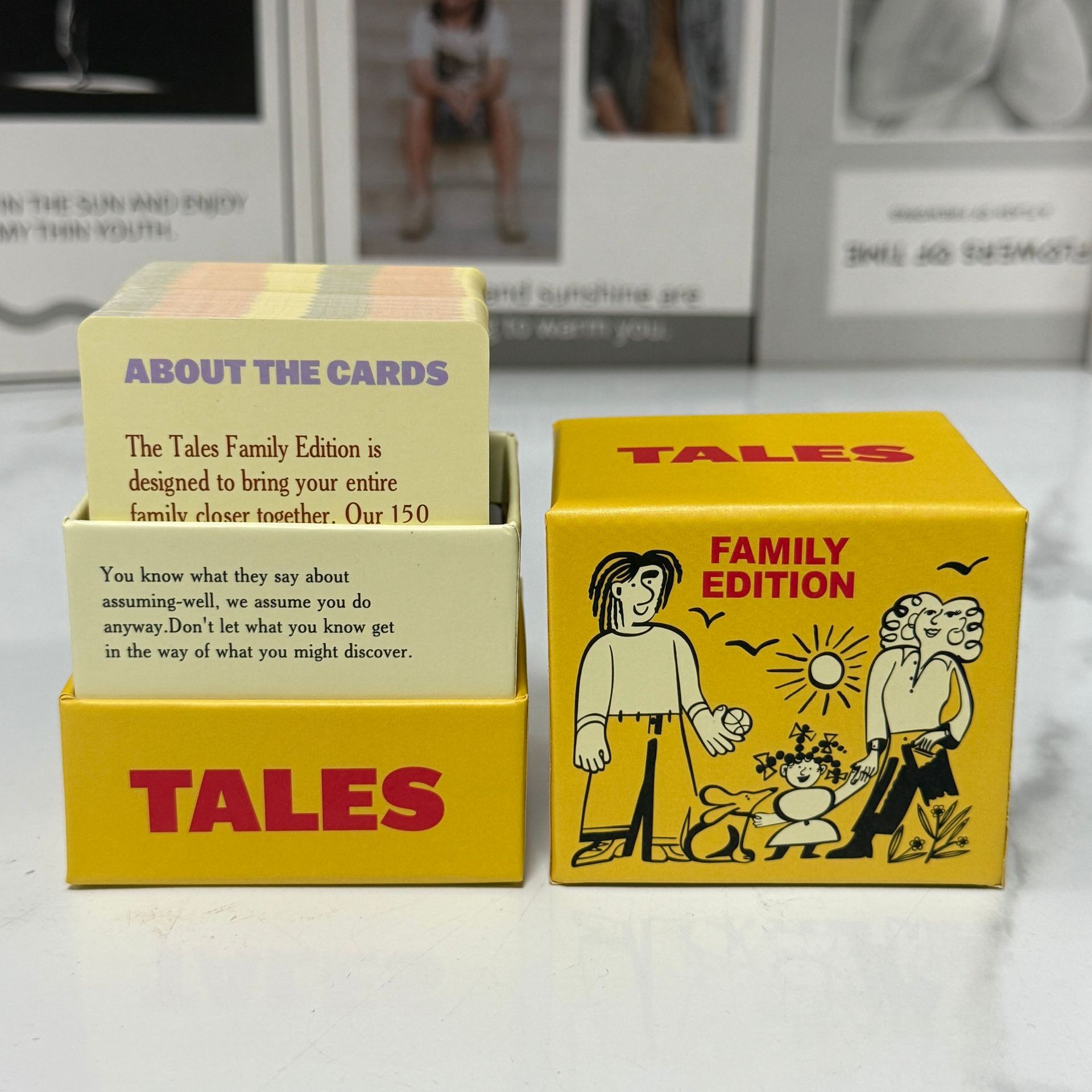 New Conversation Starter Cards Family Edition Adult Family Game Cards Skills 150 Cards