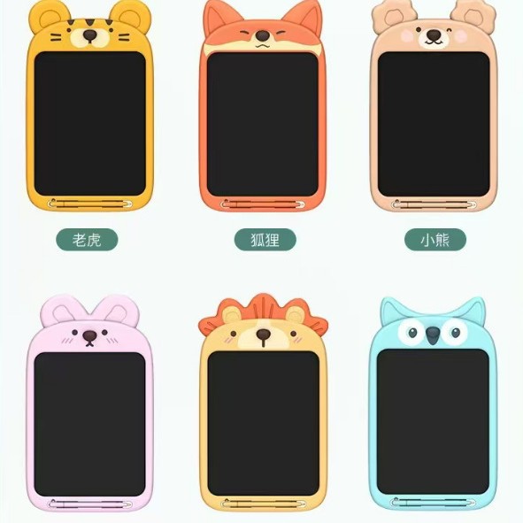 2026 new 10-inch children's graffiti writing board color large drawing board electronic hand-painted board hard card sleeve