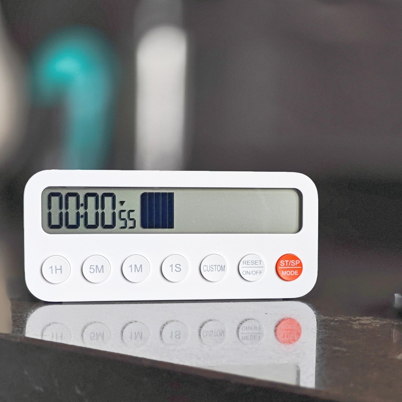 LCD Kitchen Timer Silent Clock Learning Reminder Baking Cooking Egg Timer Countdown Timer