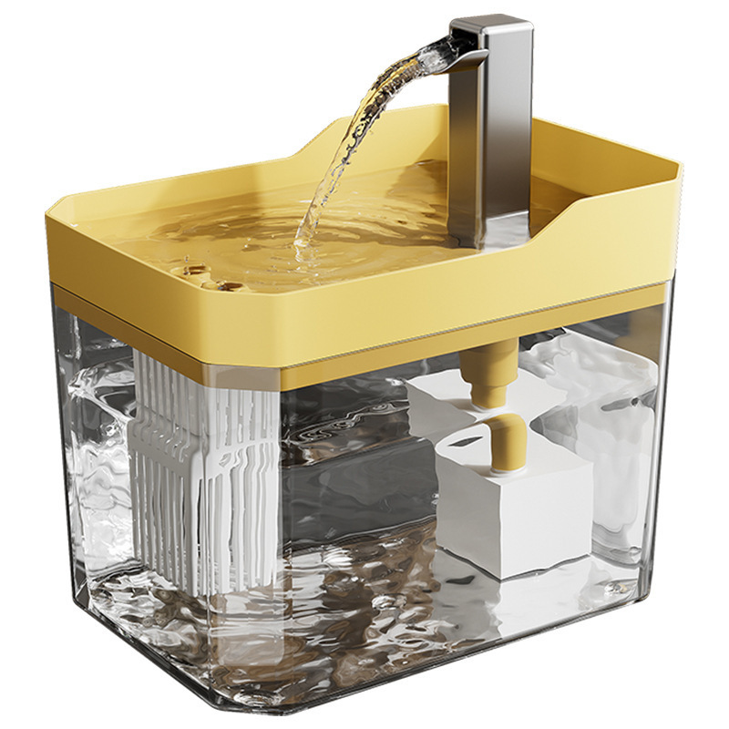 Pet Water Fountain Flowing Water Silent Cat Water Dispenser Automatic Pet Dog Water Feeder Circulating Water Dispenser
