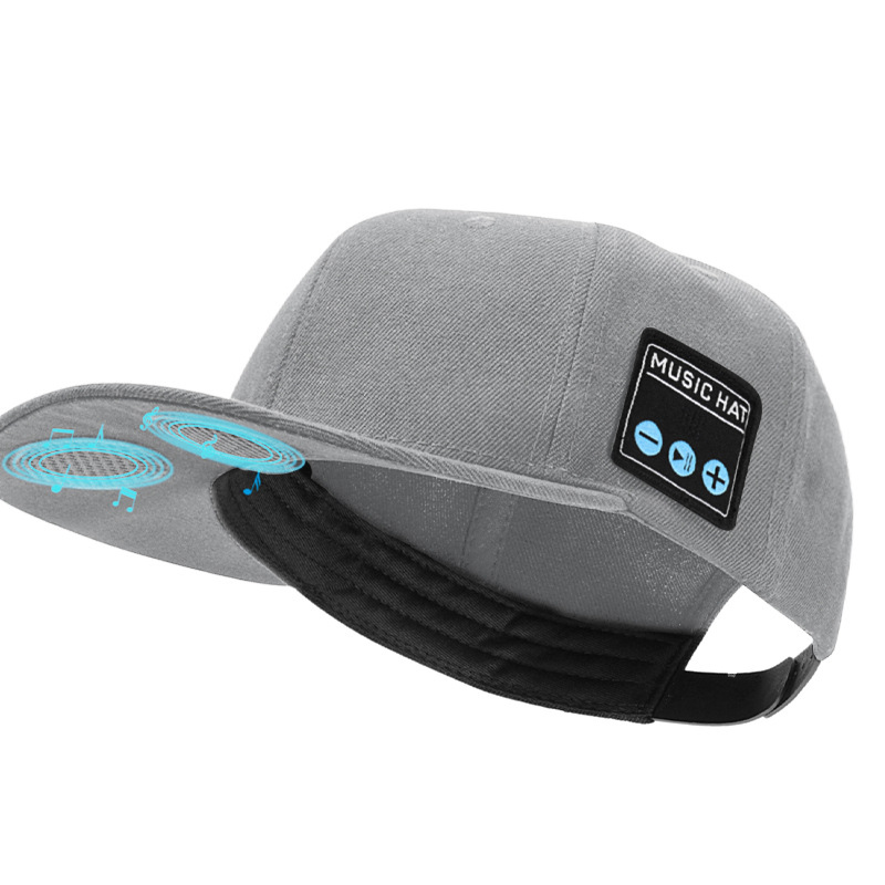 Bluetooth Speaker Hat Men's Women's Street Hip Hop Music Headphone Baseball Cap