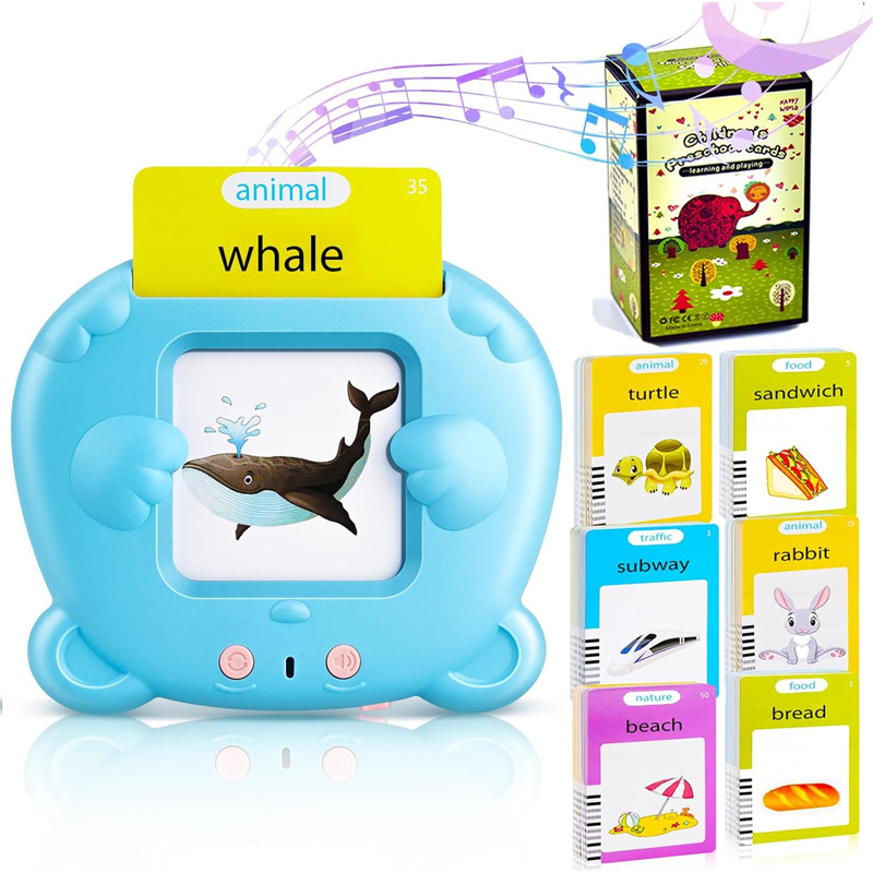 Children Baby 3-6 Years Old Literacy Card Insert Machine English Chinese Bilingual Enlightenment Learning Machine Sound Early Education Machine