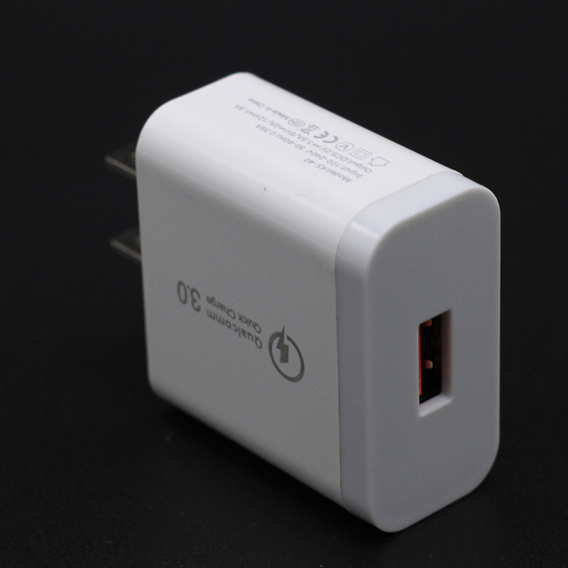 QC3.0 Fast Charging Charger Compatible with Xiaomi Fast Charging Phone Charging Head USB Fast Charging 5V9V12V Adapter