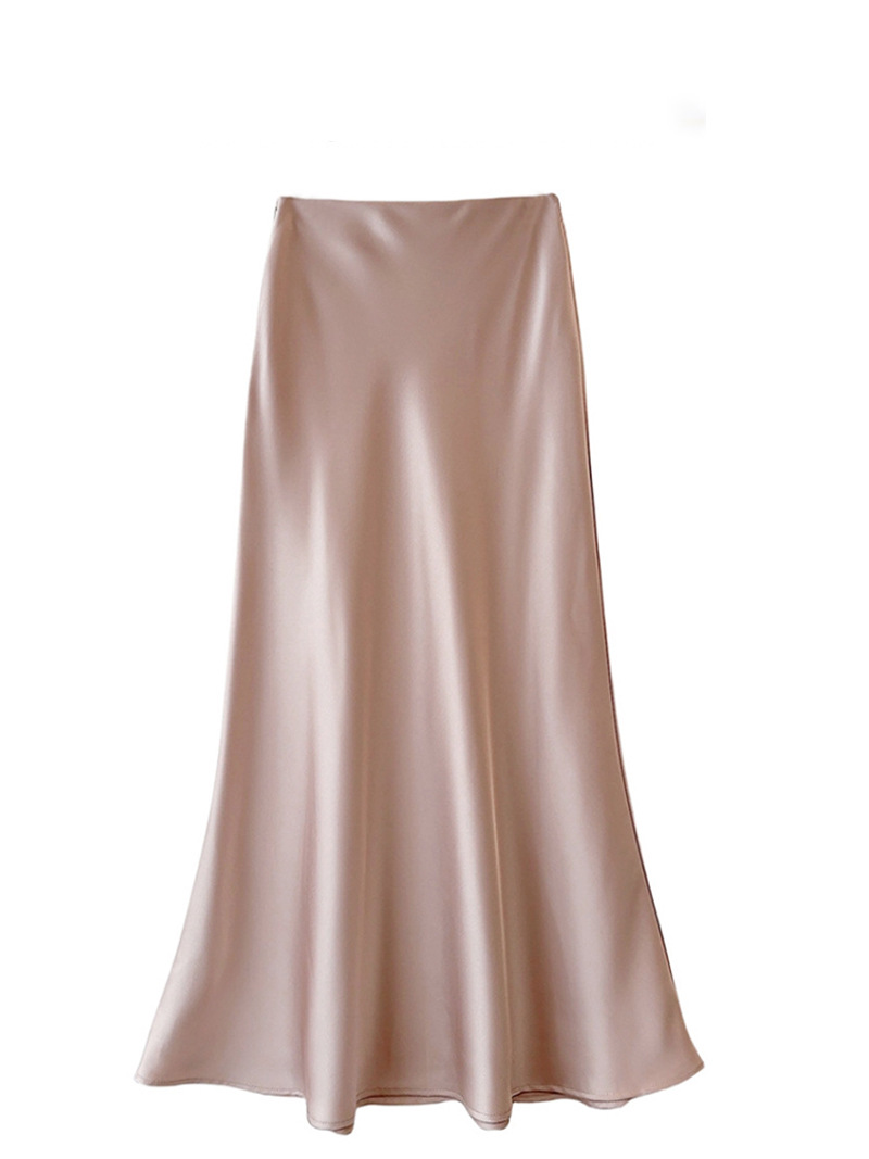 Satin bustier skirt for women