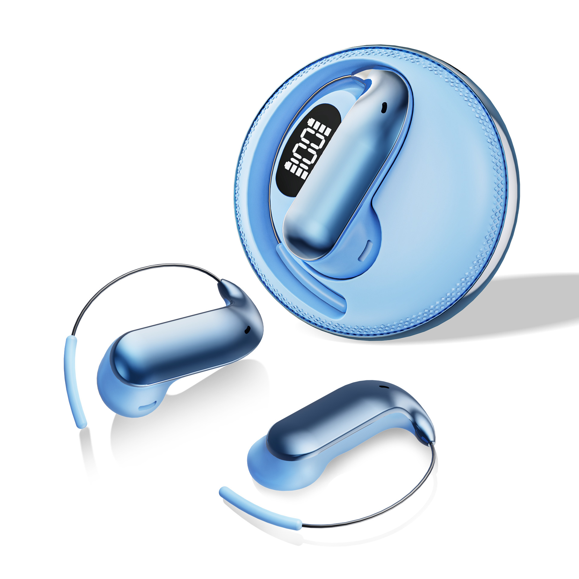 2026 New X56 Bluetooth Headset Wireless HD Call 6.0 Dual Ear Sports AI Translation Bluetooth Headset
