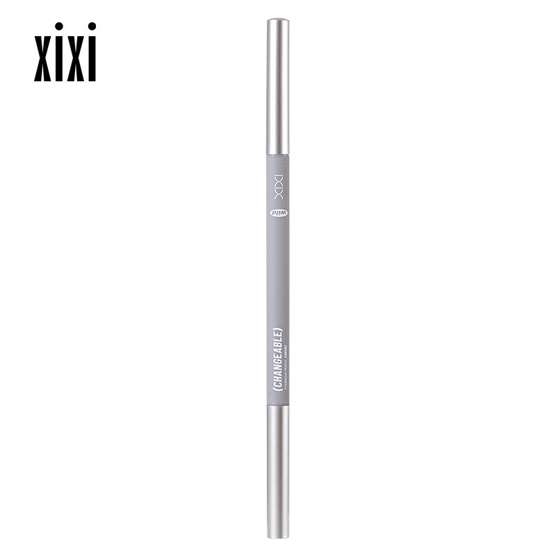 Makeup xixi Stereo Outline Fog Sense Eyebrow Pen Natural Color Rendering Root and Root Waterproof Double Eyebrow Pen